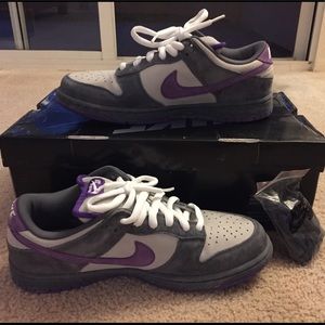Men's Nike SB Dunks "Purple Pigeons"
